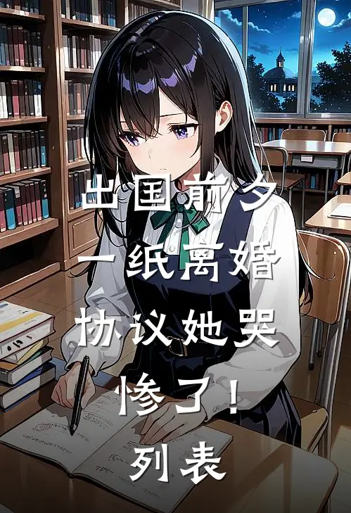 出国前夕，一纸离婚协议她哭惨了！列表