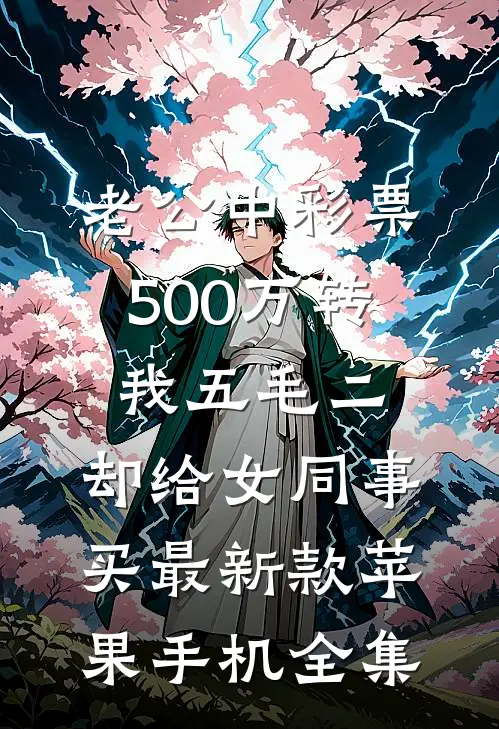 老公中彩票500万转我五毛二，却给女同事买最新款苹果手机全集