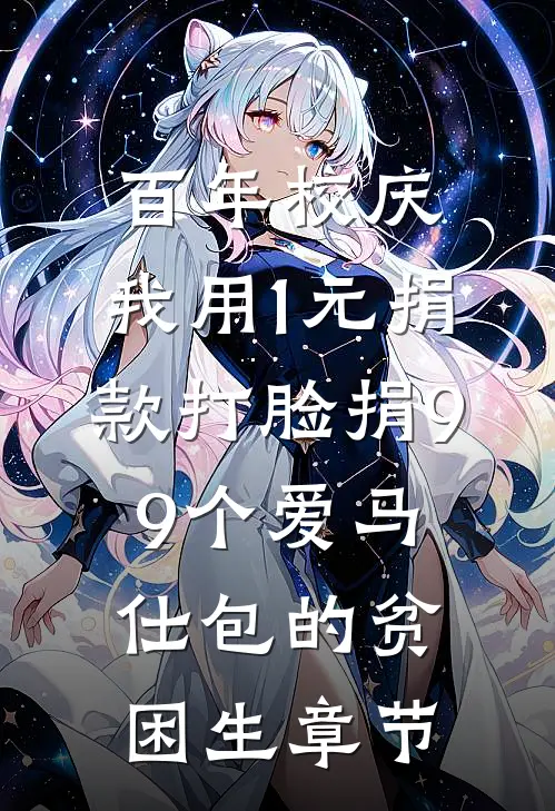 百年校庆，我用1元捐款打脸捐99个爱马仕包的贫困生章节