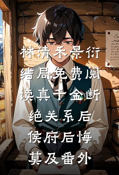 林清禾景衍结局免费阅读真千金断绝关系后，侯府后悔莫及番外
