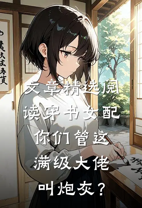 文章精选阅读穿书女配：你们管这满级大佬叫炮灰？