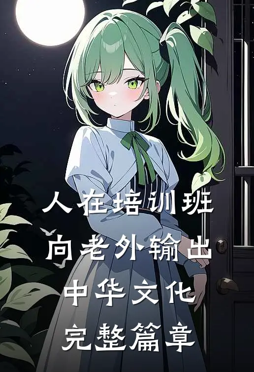 人在培训班，向老外输出中华文化完整篇章