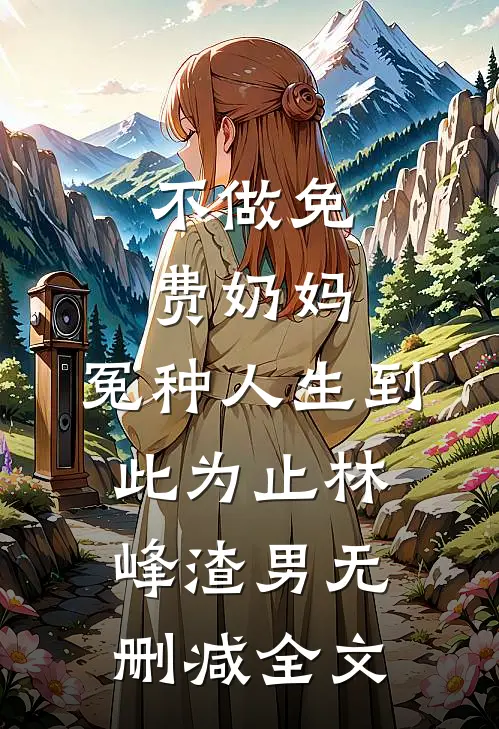 不做免费奶妈，冤种人生到此为止林峰渣男无删减全文