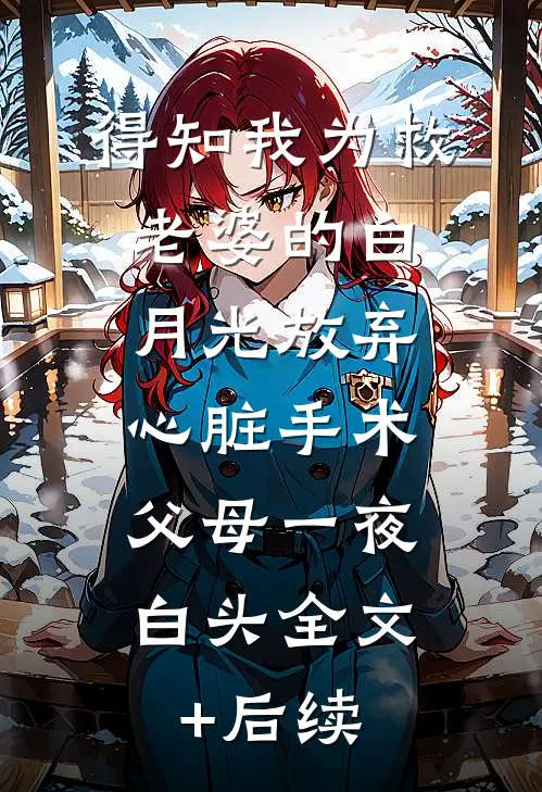 得知我为救老婆的白月光放弃心脏手术，父母一夜白头全文+后续