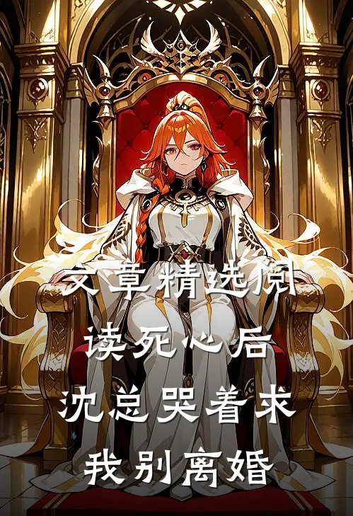 文章精选阅读 死心后，沈总哭着求我别离婚