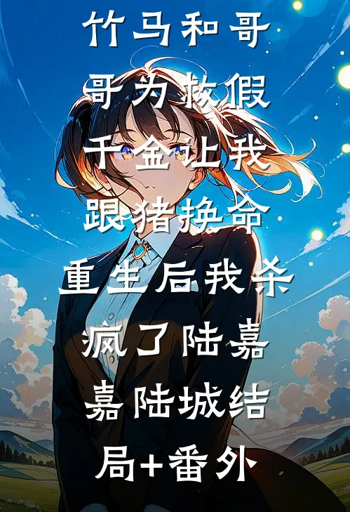 竹马和哥哥为救假千金让我跟猪换命，重生后我杀疯了陆嘉嘉陆城结局+番外