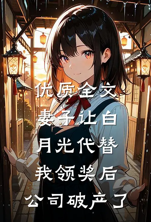 优质全文妻子让白月光代替我领奖后，公司破产了