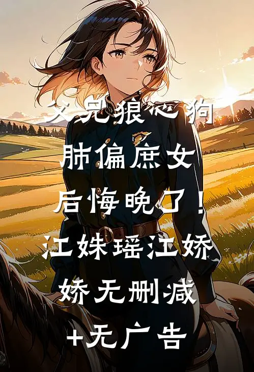 父兄狼心狗肺偏庶女，后悔晚了！江姝瑶江娇娇无删减+无广告