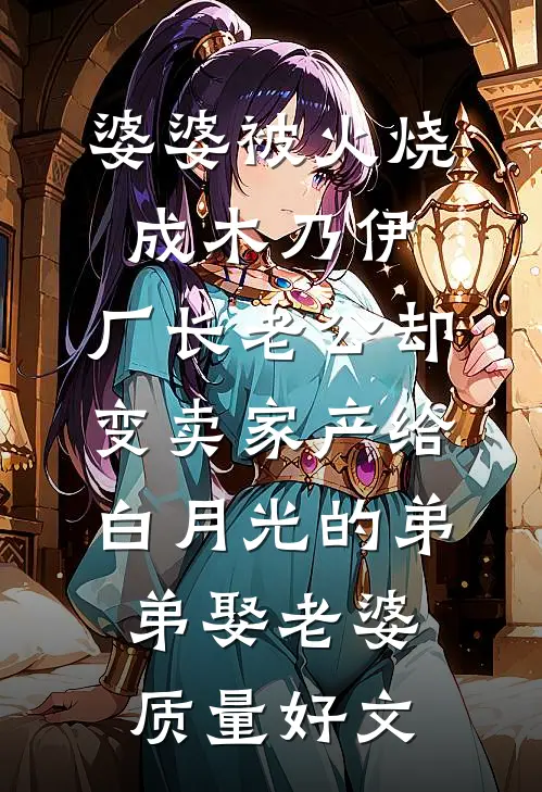 婆婆被火烧成木乃伊，厂长老公却变卖家产给白月光的弟弟娶老婆质量好文