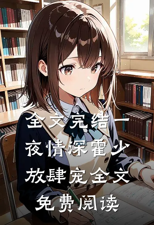 全文完结一夜情深霍少放肆宠全文免费阅读