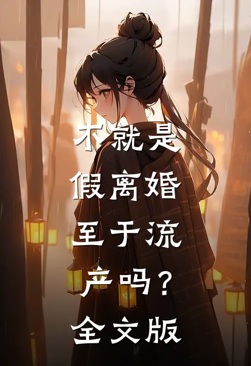 不就是假离婚，至于流产吗？全文版