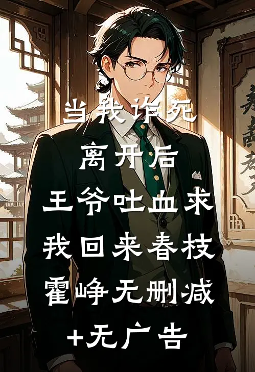 当我诈死离开后，王爷吐血求我回来春枝霍峥无删减+无广告