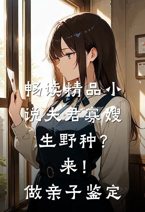 畅读精品小说夫君寡嫂生野种？来！做亲子鉴定