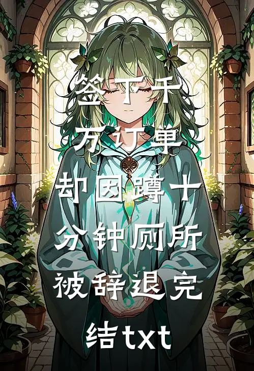 签下千万订单，却因蹲十分钟厕所被辞退完结txt