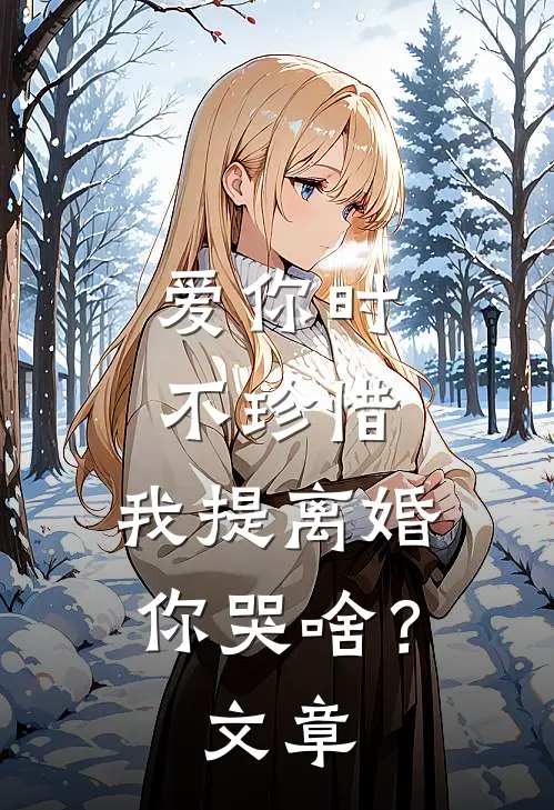 爱你时不珍惜，我提离婚你哭啥？文章