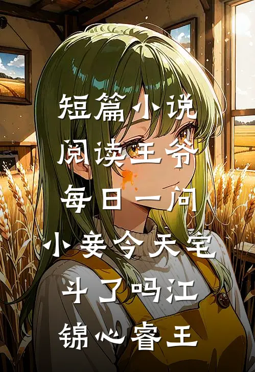 短篇小说阅读王爷每日一问,小妾今天宅斗了吗江锦心睿王