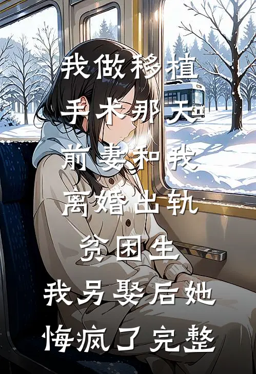 我做移植手术那天，前妻和我离婚出轨贫困生，我另娶后她悔疯了完整