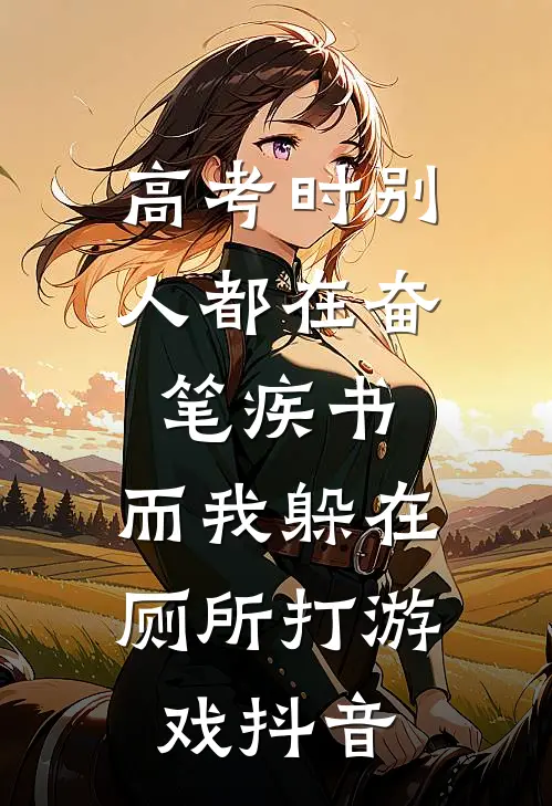 高考时别人都在奋笔疾书，而我躲在厕所打游戏抖音