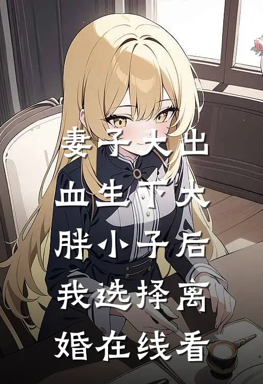 妻子大出血生下大胖小子后，我选择离婚在线看