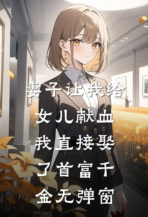 妻子让我给女儿献血，我直接娶了首富千金无弹窗