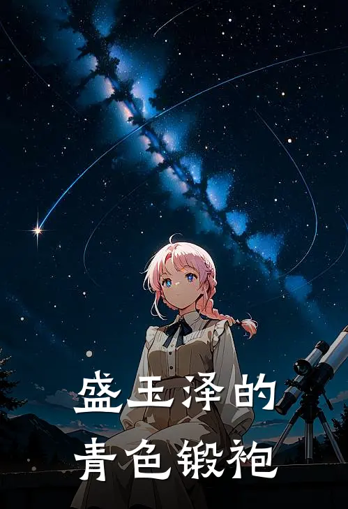 盛玉泽的青色锻袍