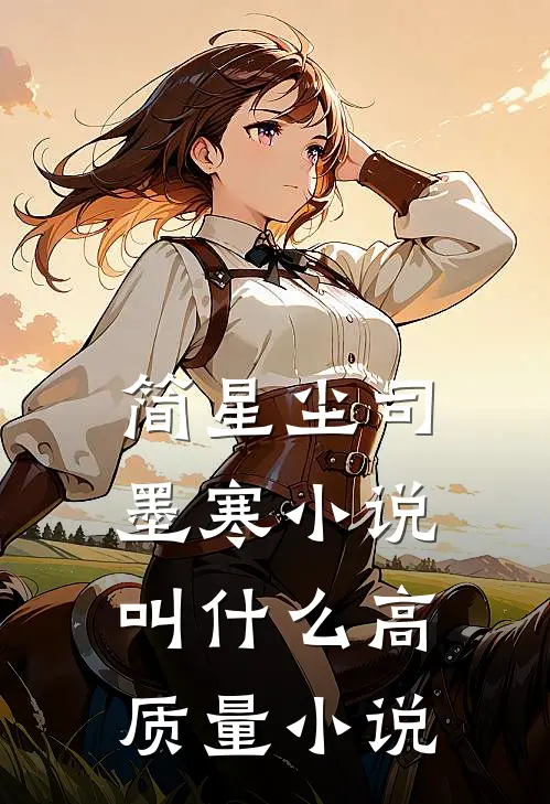 简星尘司墨寒小说叫什么高质量小说