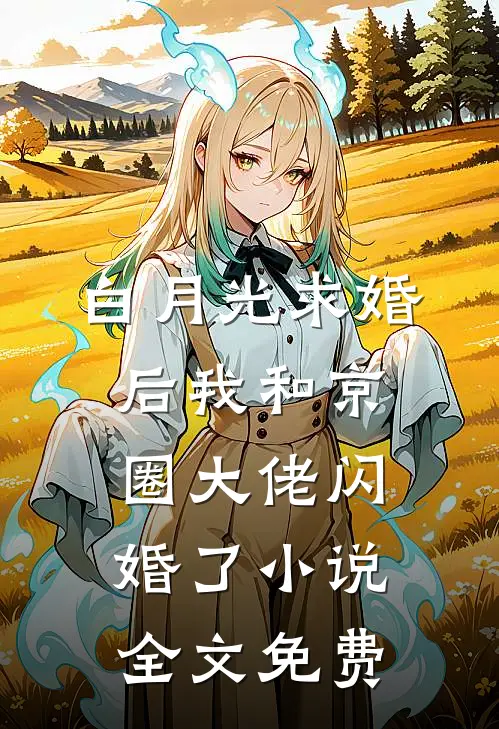 白月光求婚后我和京圈大佬闪婚了小说全文免费