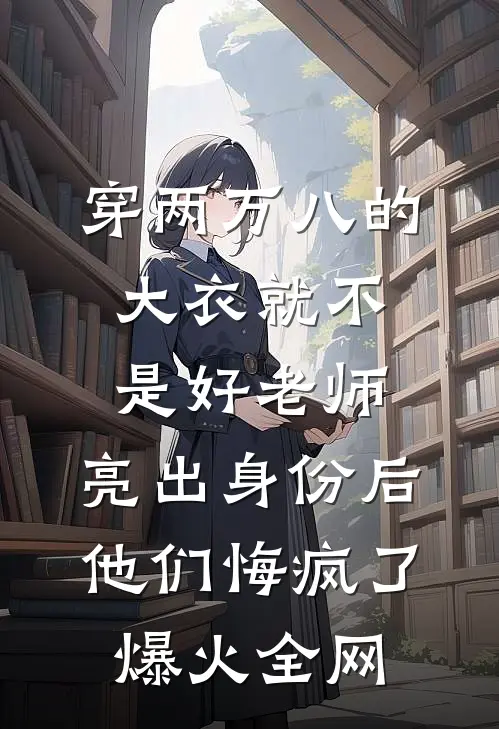 穿两万八的大衣就不是好老师，亮出身份后他们悔疯了爆火全网