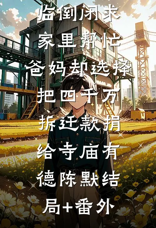 我的公司濒临倒闭求家里帮忙，爸妈却选择把四千万拆迁款捐给寺庙有德陈默结局+番外