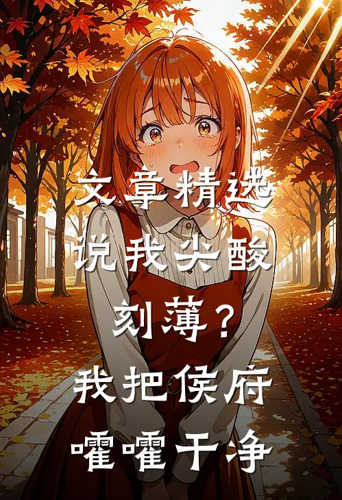 文章精选说我尖酸刻薄？我把侯府嚯嚯干净