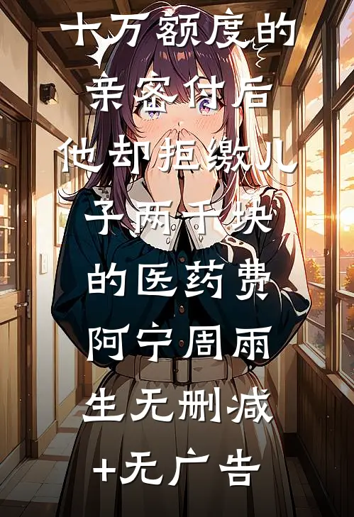 给老公开通十万额度的亲密付后，他却拒缴儿子两千块的医药费阿宁周雨生无删减+无广告