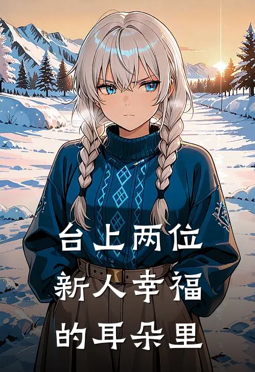台上两位新人幸福的耳朵里