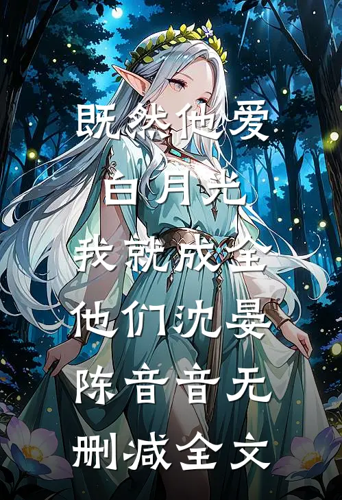 既然他爱白月光，我就成全他们沈晏陈音音无删减全文