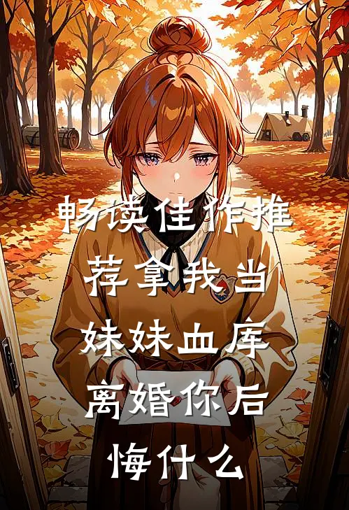 畅读佳作推荐拿我当妹妹血库，离婚你后悔什么