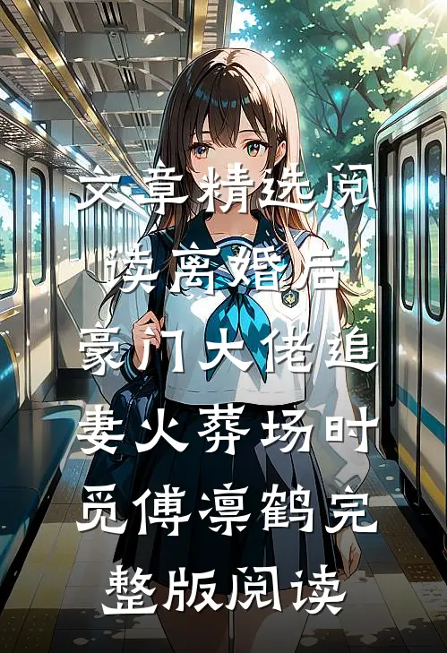 文章精选阅读离婚后,豪门大佬追妻火葬场时觅傅凛鹤完整版阅读