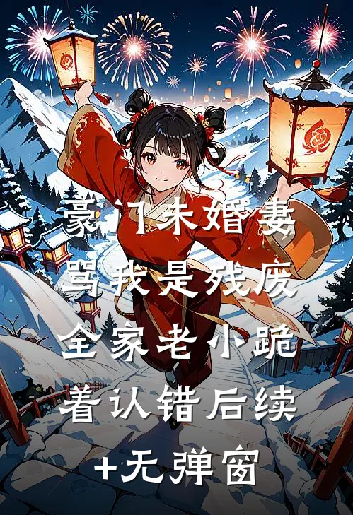 豪门未婚妻骂我是残废，全家老小跪着认错后续+无弹窗