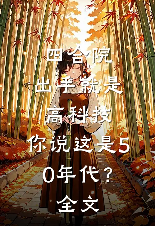 四合院：出手就是高科技，你说这是50年代？全文