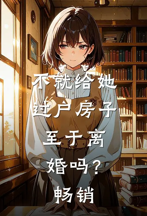 不就给她过户房子，至于离婚吗？畅销
