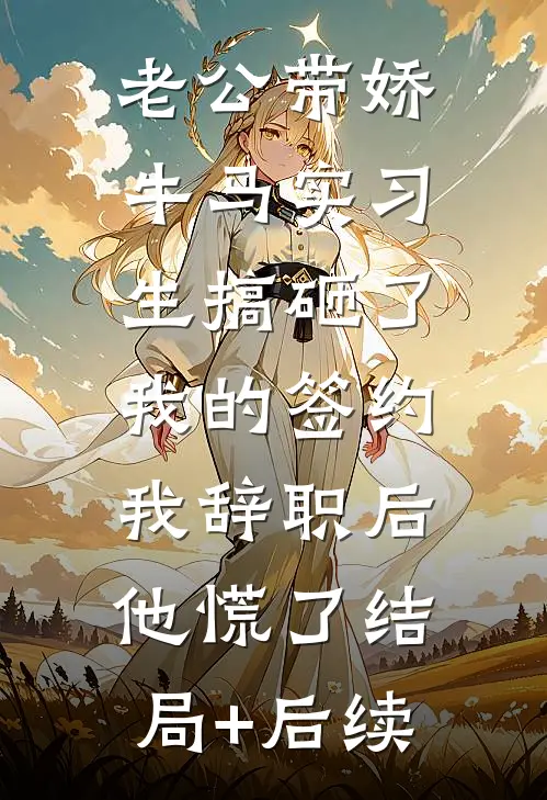 老公带娇牛马实习生搞砸了我的签约，我辞职后他慌了结局+后续