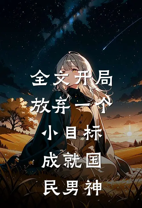 全文开局放弃一个小目标，成就国民男神
