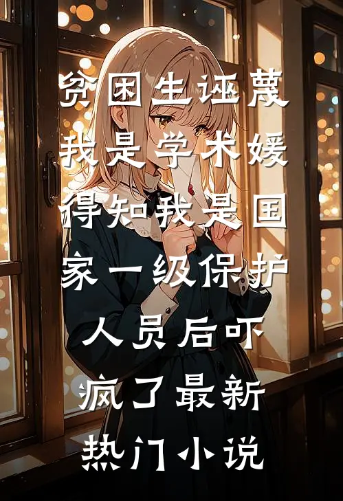 贫困生诬蔑我是学术媛，得知我是国家一级保护人员后吓疯了最新热门小说