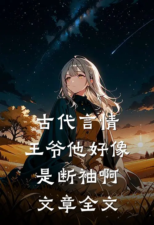 古代言情：王爷他好像是断袖啊文章全文
