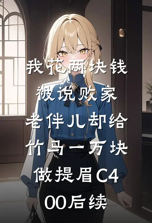 我花两块钱被说败家，老伴儿却给竹马一万块做提眉C400后续