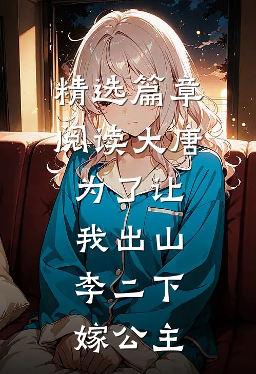 精选篇章阅读大唐：为了让我出山，李二下嫁公主