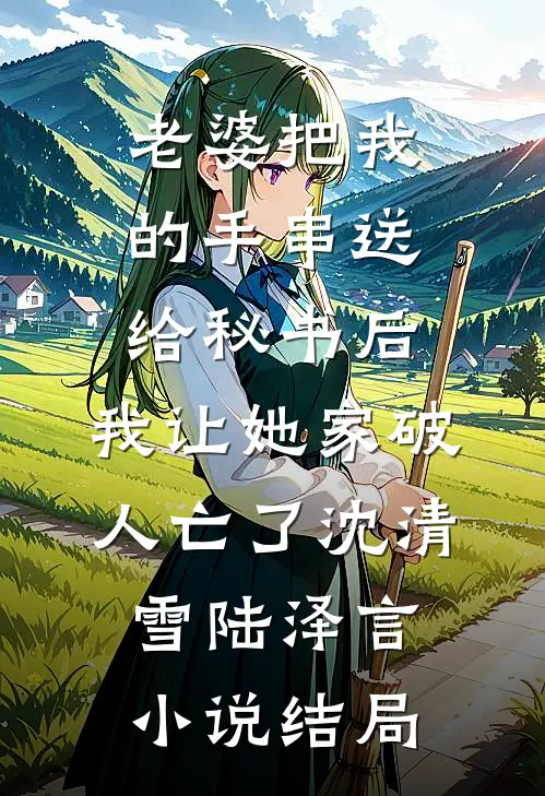 老婆把我的手串送给秘书后，我让她家破人亡了沈清雪陆泽言小说结局