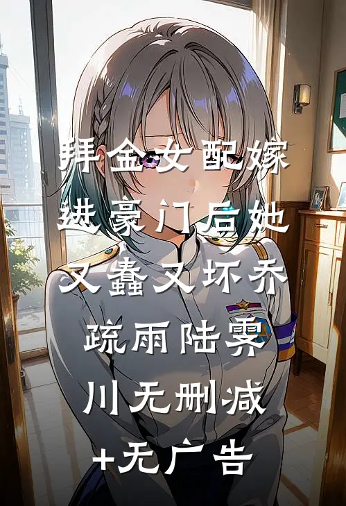 拜金女配嫁进豪门后她又蠢又坏乔疏雨陆霁川无删减+无广告