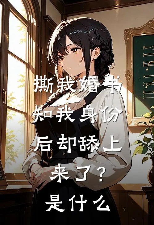 撕我婚书，知我身份后却舔上来了？是什么