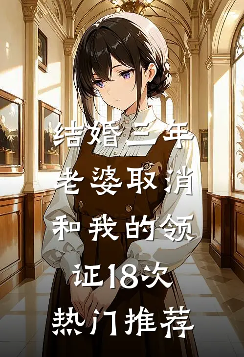 结婚三年，老婆取消和我的领证18次热门推荐