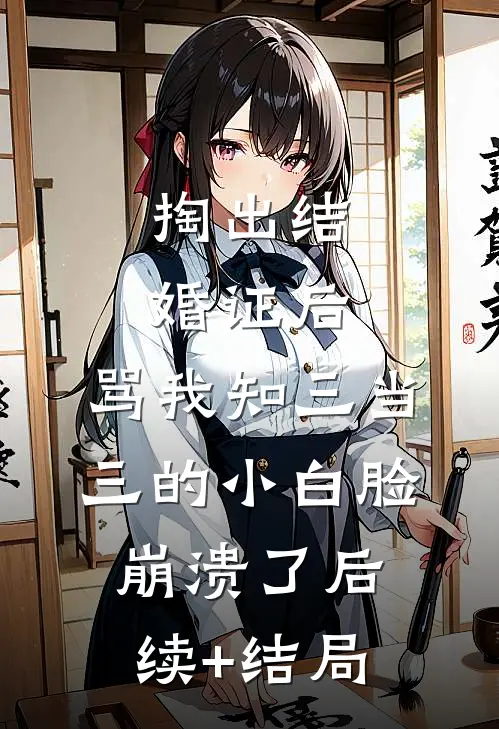 掏出结婚证后，骂我知三当三的小白脸崩溃了后续+结局