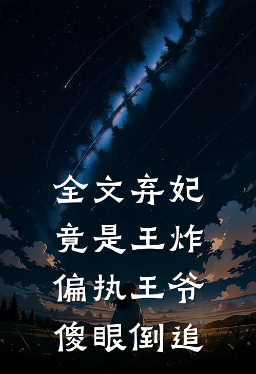 全文弃妃竟是王炸偏执王爷傻眼倒追